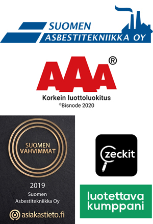 Suomen Asbestitekniikka Oy logo